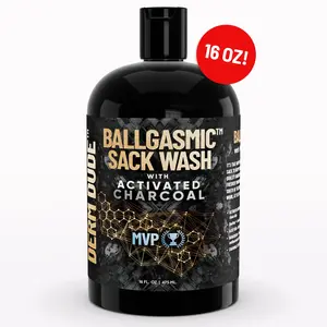 BallGasmic Ball Wash with Activated Charcoal 16oz