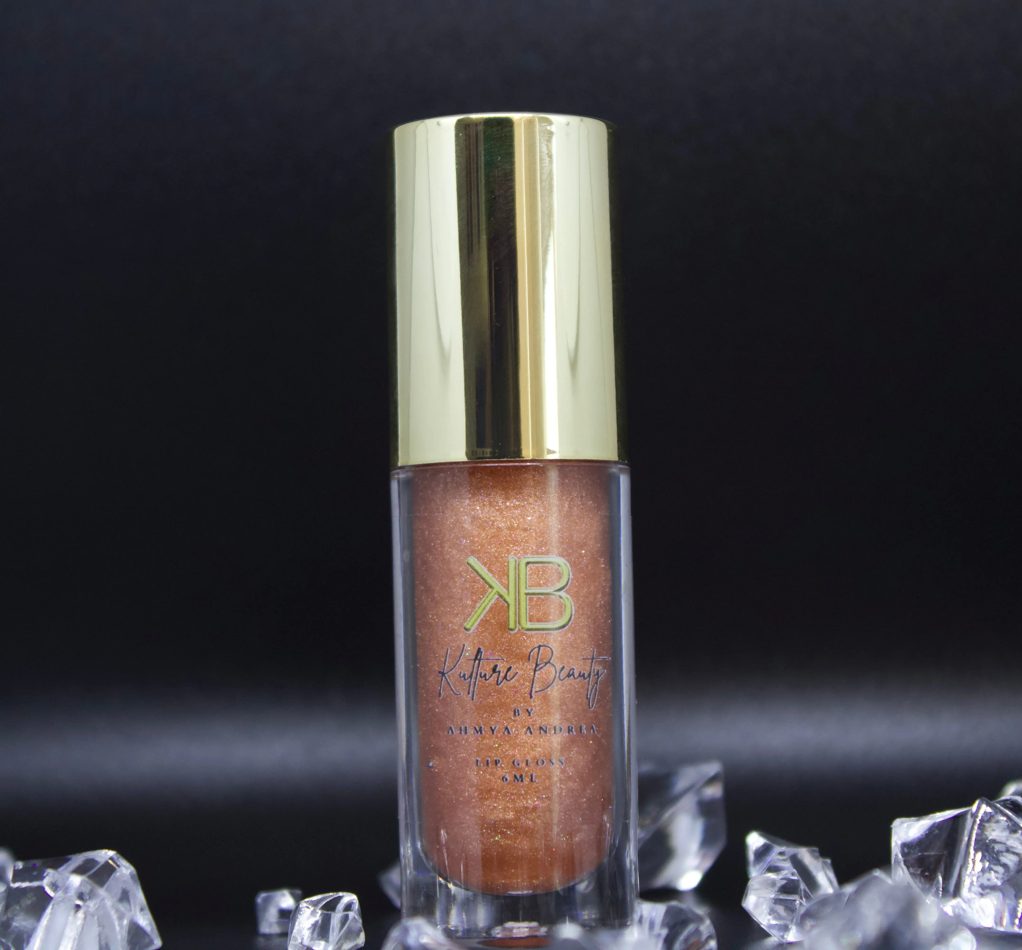 ROSA Diamond Lip Gloss - Premium Oil Infused Lip Care - Glossy Finish - Ideal for Luxury Makeup and Cosmetics