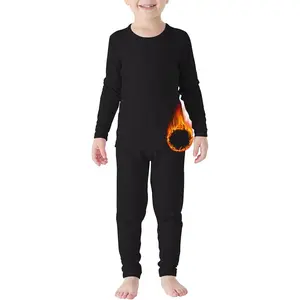 L-BN009    Kids Thermal Underwear Set Ultra Soft Kids Long Johns Sets Toddler Base Layer for Boys Girls