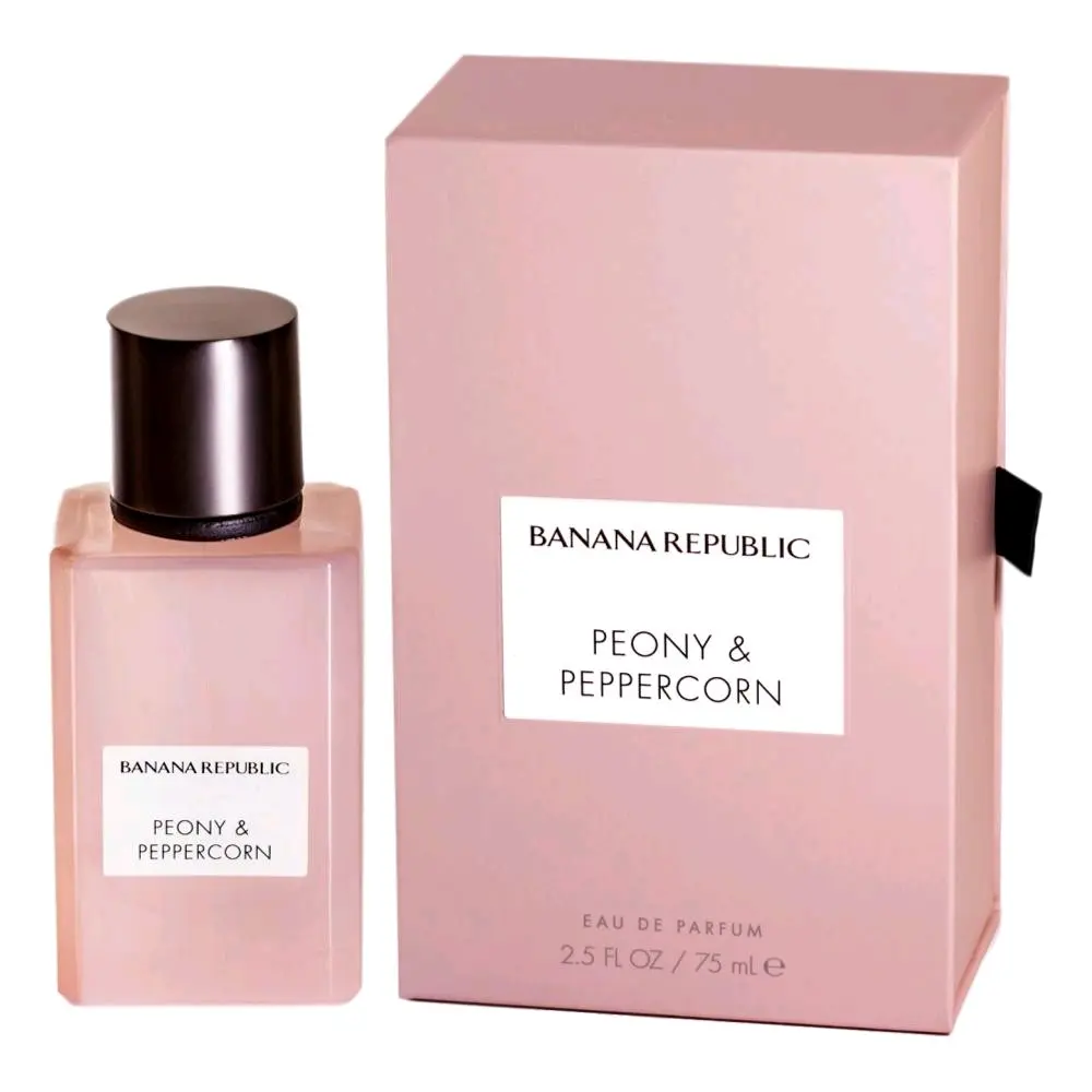 Banana Republic Peony & Peppercorn Blooming Floral Unisex Fragrance, 2.5 oz Bottled Perfume Eau de Parfum Spray Unisex Fragrance, Bottled Perfume Unisex Fragrance
