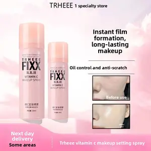 Makeup Setting Spray – Quick Dry Film-Forming, Long-Lasting Hold, Hydrating & Moisturizing, Won’t Disturb Makeup, Natural Finish, No Caking, Fine Mist
