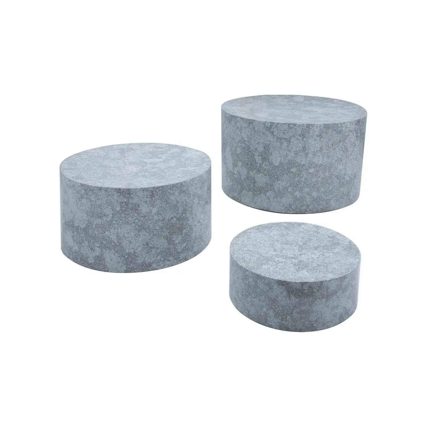 Faux Galvanized Treat Stand Riser Set - 3 Pc.