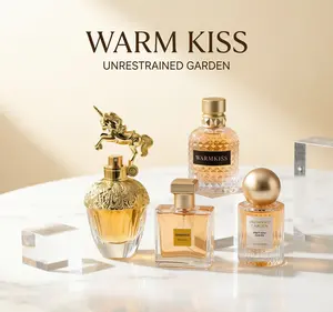 Elegant Women's Eau de Parfum Gift Set, 4 Unique Scents with Artisan Unicorn Bottle, Premium Long-Lasting Fragrance, Luxury Gift for Women