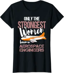 Womens Aerospace Engineer Shirt Female Aerospace Engineering T-Shirt - Braedoncoysp Shop 92B08XT94XBL