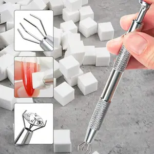 50/100pcs Mini Sponge Blocks, 4-Claw Tweezer, Multi-Size, Latex-Free Sponges, Suitable For Nail Art, Gradient Nail Polish Tools, Reusable Nail Art Tools, DIY Nail Tools, Nail Supplies, Manicure, Nail Tools, Nail Care