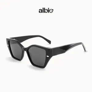 Retro uv protection Polarized Sunglasses –Geometric Big FUll , Unisex for Men Women, Casual Vintage Shades for Party, Beach & Daily Travel – Must-Have Summer Accessory