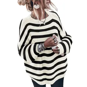 SAUKOLE Womens Oversized Sweaters Loose Solid Casual Long Sleeve Mock Neck Knitted Jumper Tops | Soft Cozy Fall Aesthetic Knitwear for Girls | TikTok Viral Comfy Sweater Lookbook Essential summerwins,#DealsForYouDays