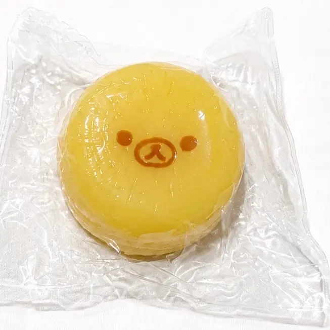 Taba Squishy Rilakkuma Bear Carrot Daikon in Oden | Handmade Slow Rising Kawaii Winter Stress Relief Sensory Fidget Toy