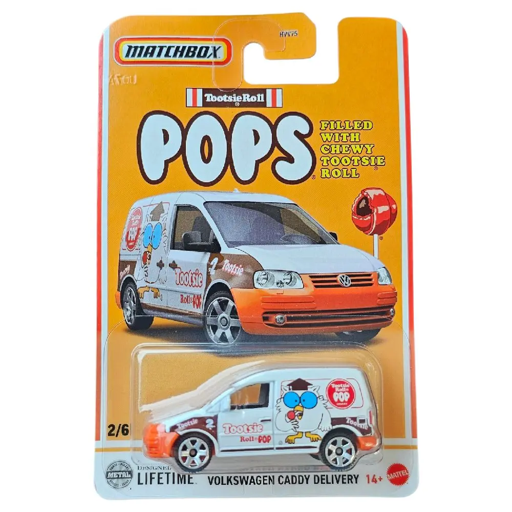 Matchbox Volkswagen Caddy Delivery - Tootsie Roll Pop - Matchbox Candy Series 2/10