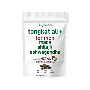 Micro Ingredients Tongkat Ali+ for Men with MCT Oil, 240 Softgels