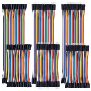 10cm+20cm 240 count Breadboard Jumper Wires  Kit Male to Female, Male to Male, Female to Female Compatible for Arduino Projects and Raspberry Pi.
