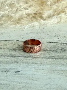 Native American Copper Ring 7