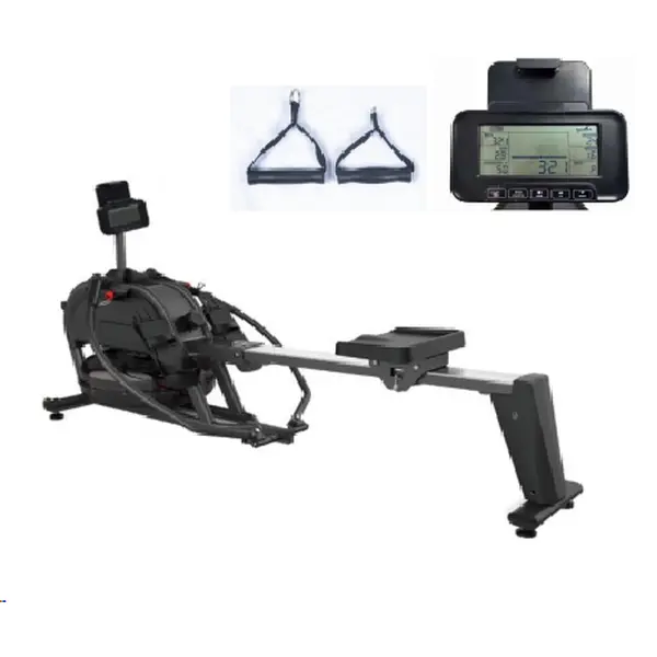 GARVEE Rowing Machine, Magnetic Rower Machine for Home, 16 Levels of Quiet Dual Slide with Max 350lb Weight Capacity, App Compatible