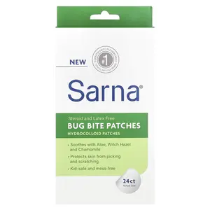 Sarna Bug Bite Patches, 24 Count