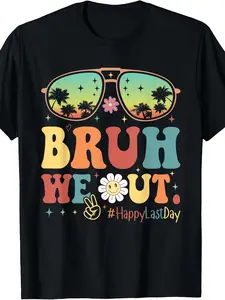 Happy Last Day Of School Teacher Students Summer B