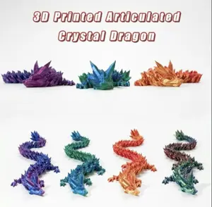 3D Dragon Egg Ornament Creative Laser Engraving Dinosaur with Egg Spring Design Figurine Stuffing Easter Eggs Easter Gifts New Year Gifts Random Ombre Colors No Warranty Decor Print Green