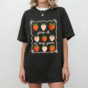 Preschool teacher T-shirts, "Preschool is my favorite" T-shirts, preschool team T-shirts, kindergarten children's T-shirts, Teacher's Day gifts, soft and comfortable fabric.