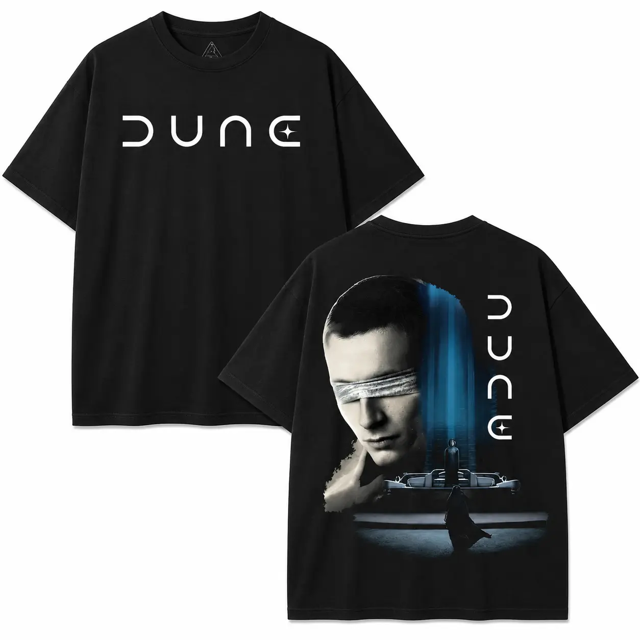 Dune Sci-Fi Movie Graphic Tee Vintage Oversized Cinematic Streetwear T-Shirt