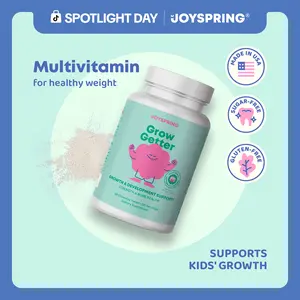 JoySpring Grow Getter Growth Vitamins Height Support - Stronger Bones & Healthy Natural Growth Supplements