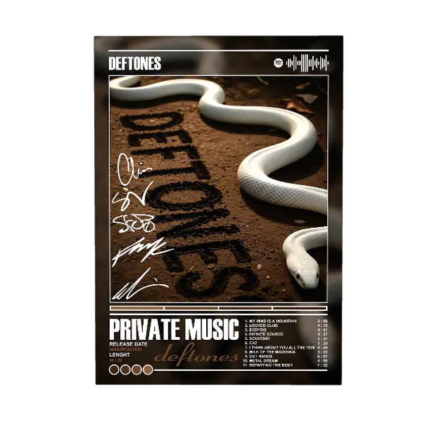 Deftones Private Music Album Cover Poster Print Unframed