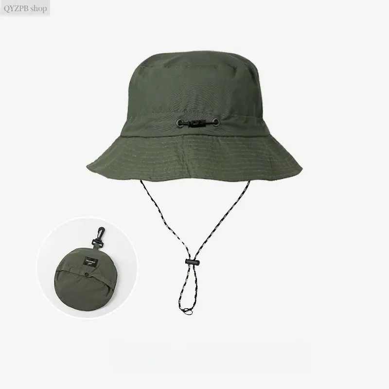 Adjustable Foldable Ultra Light Washable Waterproof Rainproof Solar Protection Summer Bucket Hat with Storage Pocket, Quick-Dry, Ideal for Men, Hiking, Beach, Travel, Adjustable Foldable Hats, Rainproof Hats,summerwins summerwins