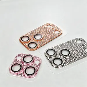 Luxury Diamond Crystal Screen Protector, compatible with iPhone 17 Pro Max/17 Air/16 Plus/16 Pro/16 Pro Max/15/14/13 Pro Max/14 Plus. Scratch-resistant, durable, and stylish. iPhone 13 mini