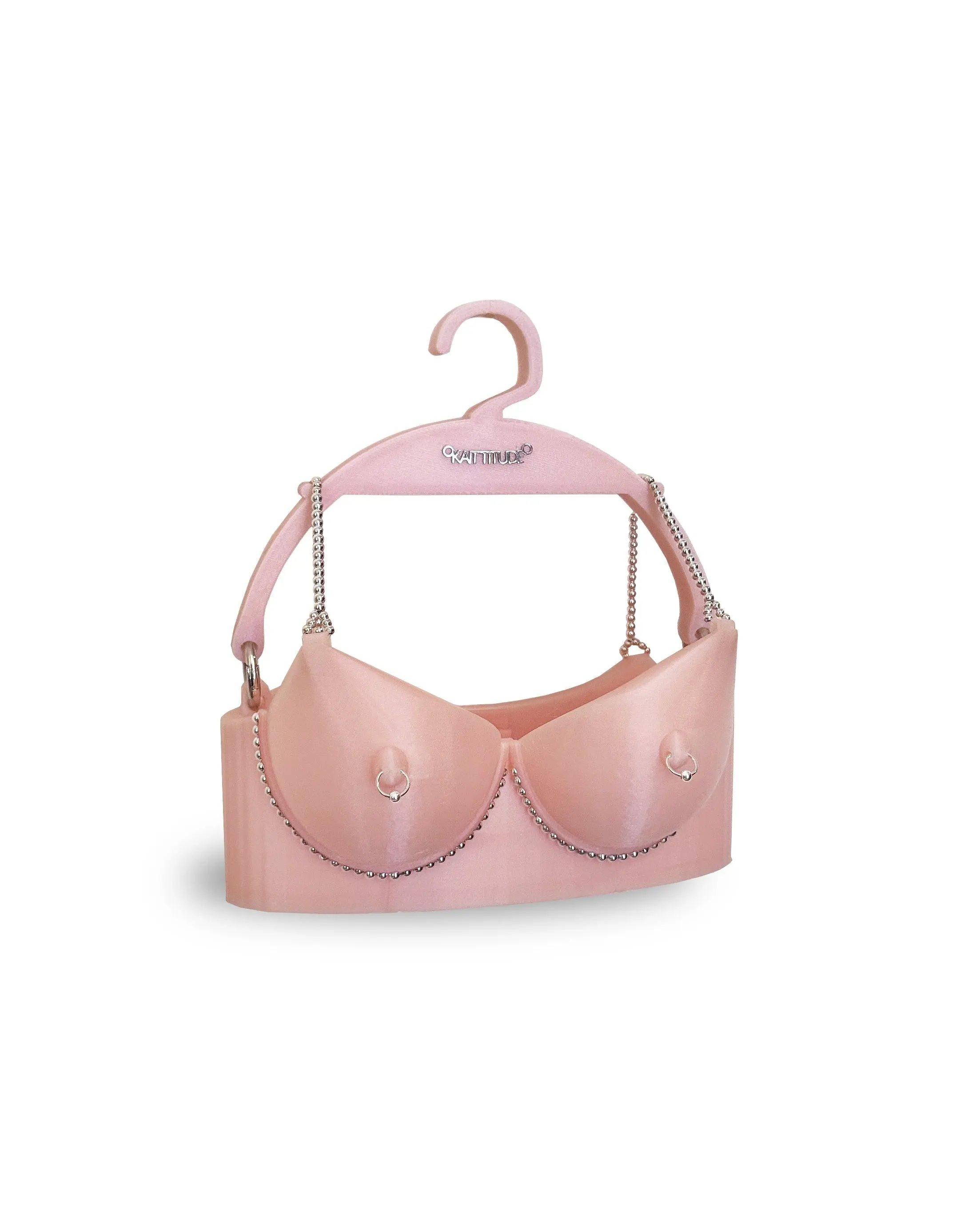 ROSALIE — Pink Bra Purse, Quirky purses, statement piece, unique purse
