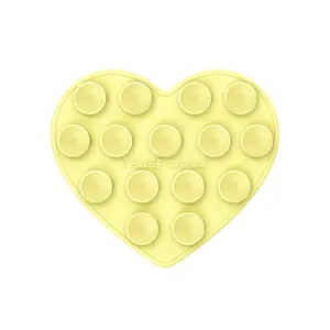 Butter Yellow Heart MagSafe MightyGrip