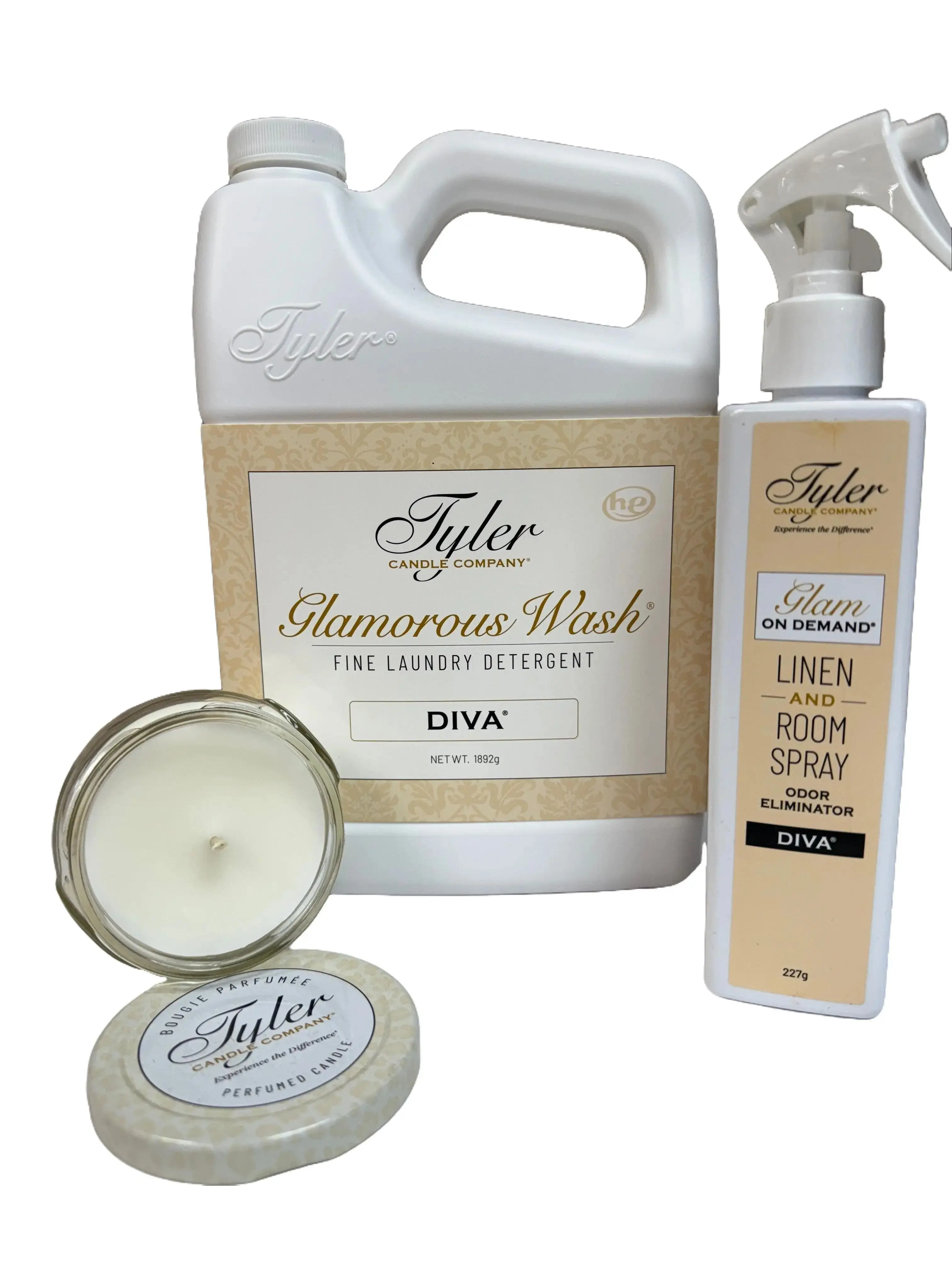 Signature Trio- Tyler Candle Glamorous Wash Signature Trio- Tyler Candle Glamorous Wash