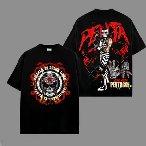 Vintage Penta El Zero Miedo v2 Retro Premium 100% Cotton T-Shirt, The Lucha Brothers Fans, Penta El Zero Miedo Fans, Rey Fénix Fans, Hustle Loyalty Respect Wrestling T-Shirt, Iconic WWE Legend Merch
