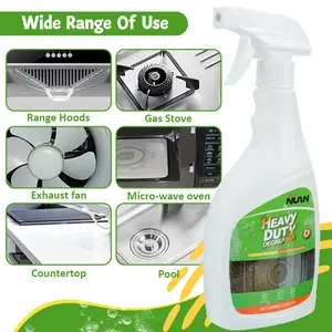 Powerful Kitchen Cleaner – 500ml NUAN spray removes tough grease from ovens, stovetops, and all kitchen surfaces.-ll6.2