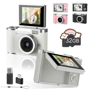 High Definition Digital Camera, Ideal for Photography & Video Blogging, Compact Design, 48mp Sensor, 8x Digital Zoom, Flip Screen