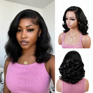 [Upgraded 7x6 Lace]Menglle Hair Side Part 7X6 Lace Front Wig Glueless Ready To Wear Human Hair Wigs Natural Color/Brown/Honey Blonde Wig 200% Density#Summervibes#TikTokShopStockUp