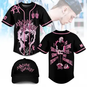 Machine Gun Kelly I Sold Some Tickets To Come See My Downfall Personalized Baseball Jersey