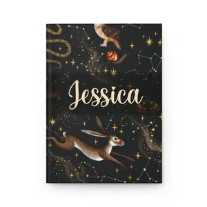 Woodland Celestial | Drift Custom Name Journal