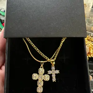 Cross Necklace Duo - Perfect for Any Occasion