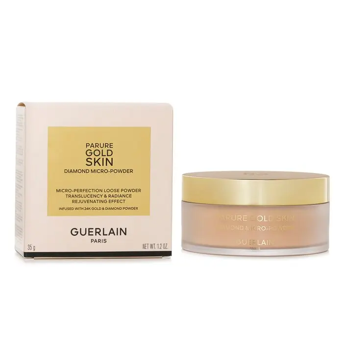 Guerlain Parure Gold Skin Diamond Micro Powder - #03 Medium Lightweight Natural Look Radiance