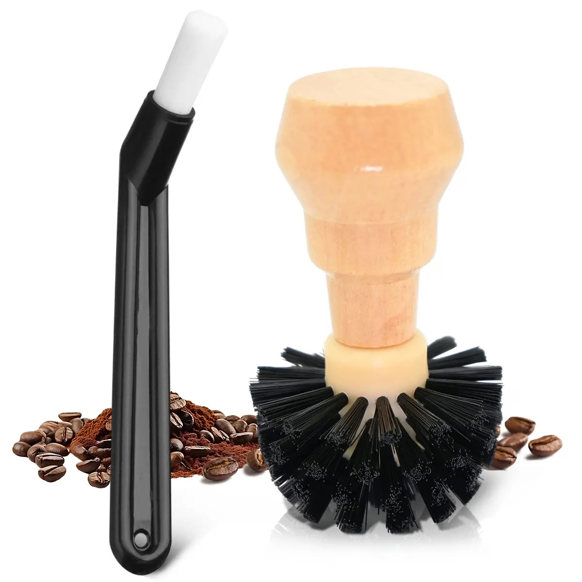 Espresso Machine Clean Brush Set, Coffee Accessories, Coffee Tools, Includes Portafilter & Group Head Brushes, Perfect for Home & Office Use, Great Gift for Coffee Lovers, Espresso Accessories Kit