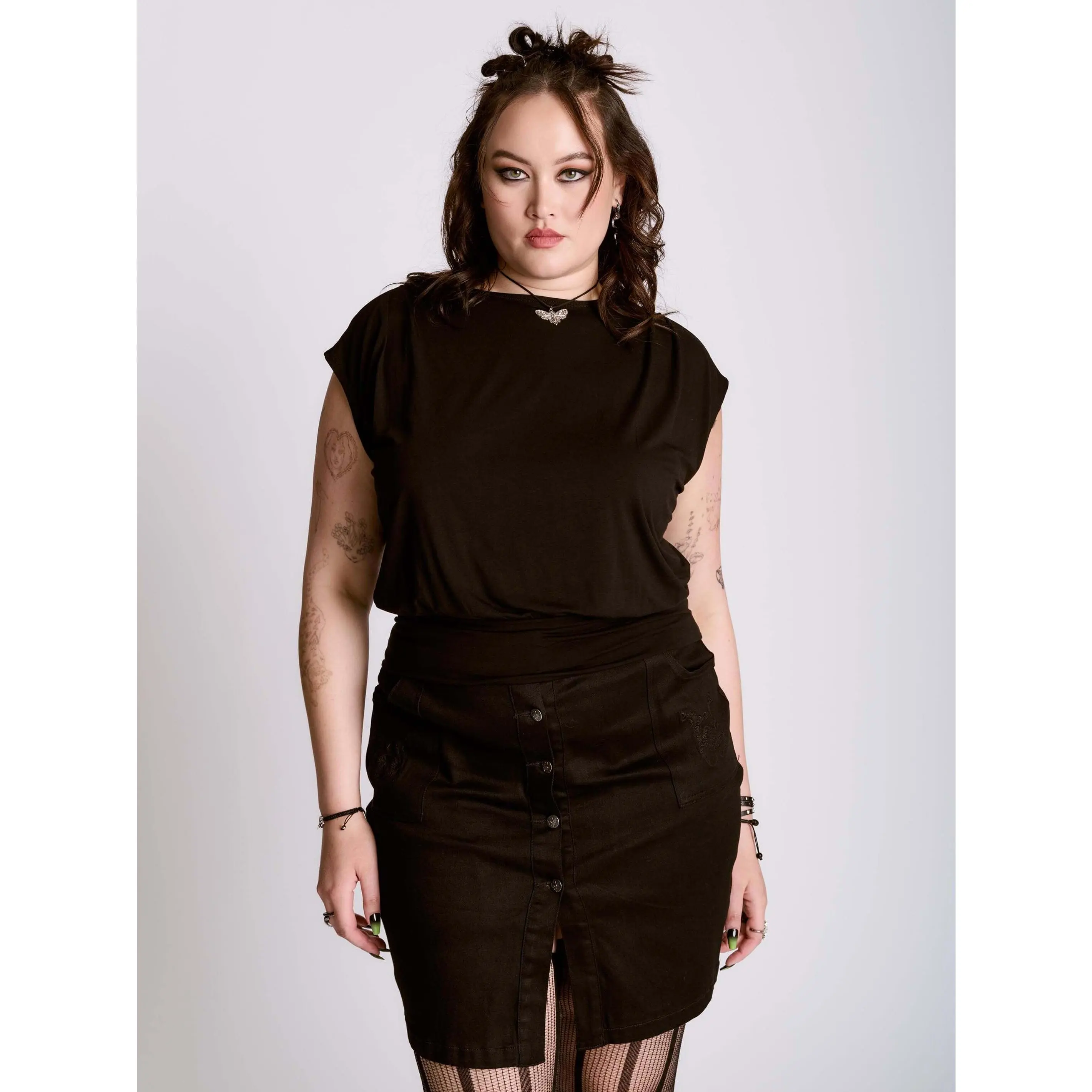 Medusa Blouson Top