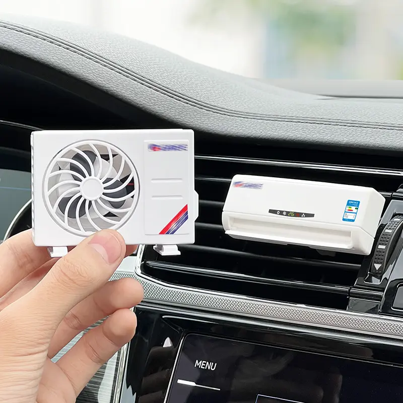 Car interior fragrance perfume solar air conditioner model ornament long-lasting high-end car perfume deodorizer air outlet Car Odor Remover Aroma Enhancer