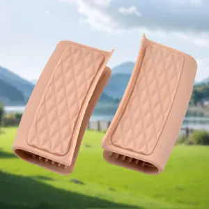 1pair Pot Holder Pan Handle Protective Cover, Home Kitchen Tools, Kitchenware, Microwave Anti Scalding Pot Bowl Holder Clip, Modern Kitchen Accessories