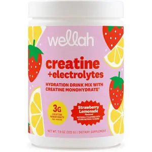 Creatine + Electrolytes Powder 30 Servings - Hydration Drink Mix with 3g of Creatine Monohydrate