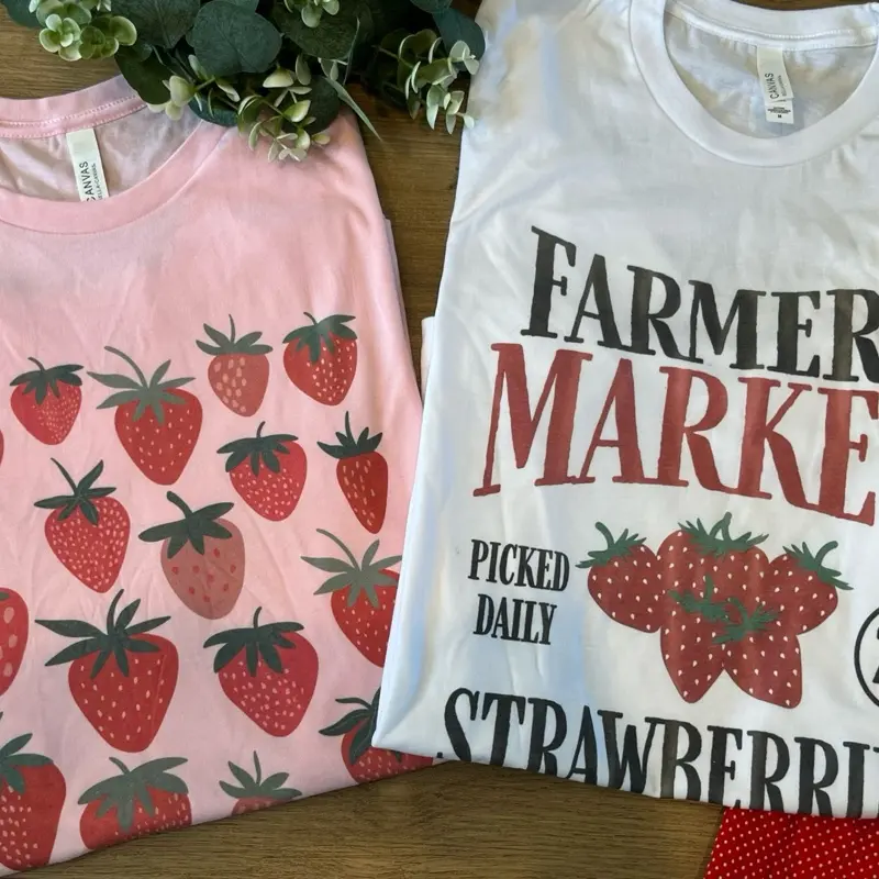 Strawberry Unisex T-shirts