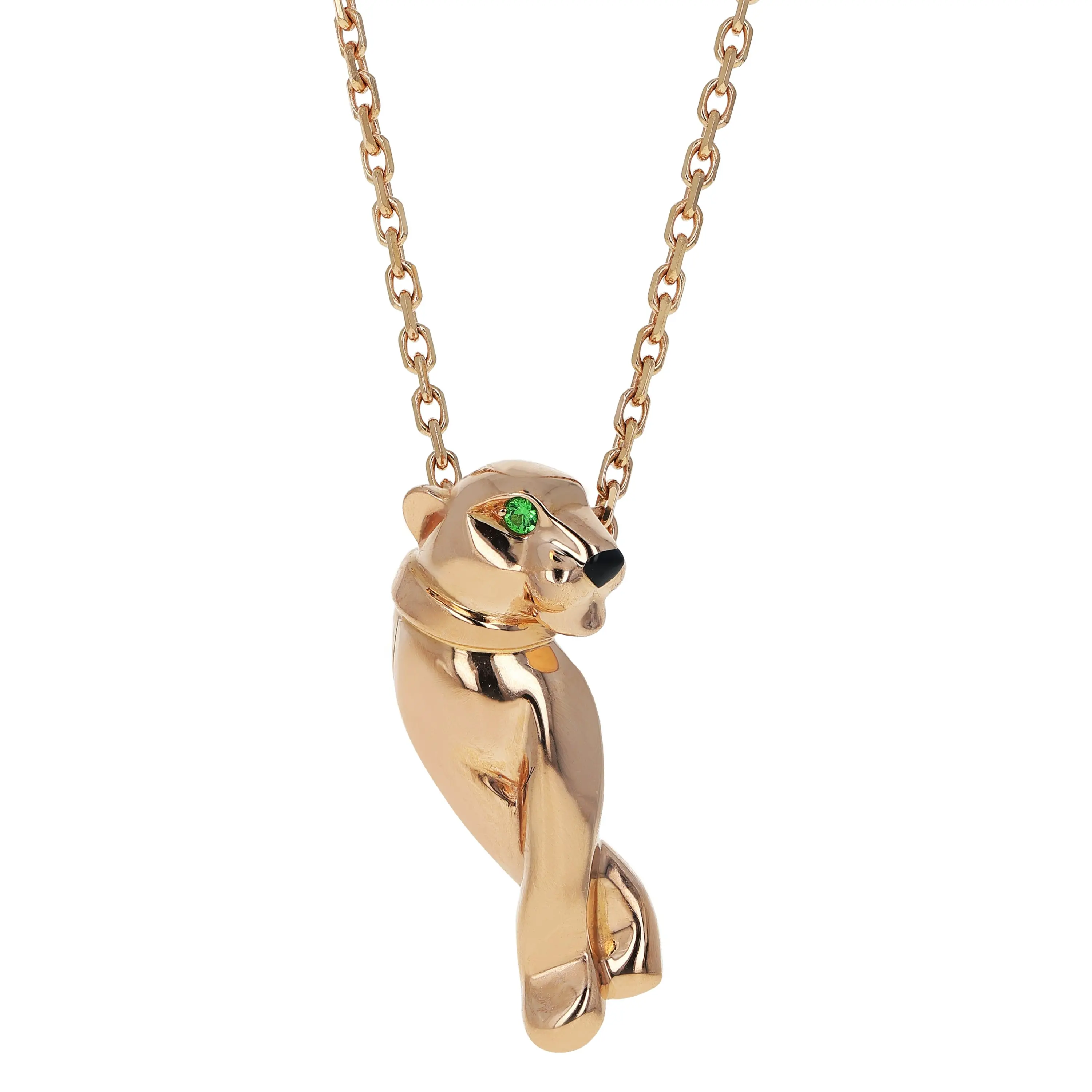 Pre-owned Cartier Panthere De Pendant Necklace