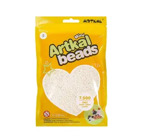 Beadora 2.6mm Mini Fuse Beads, 7500/15000pcs, DIY Melty Beads for Kids, Craft, Perler & Hama Compatible, Creative Art Beads Se