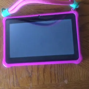 7 Inch Kids Tablet Android 13 Os, 4GB RAM 32GB Storage, Dual Camera, Silicone Case, Bluetooth-compatible & Wi-Fi Enabled, Student Tablets, for Children Learning, Touchscreen Android Tablet