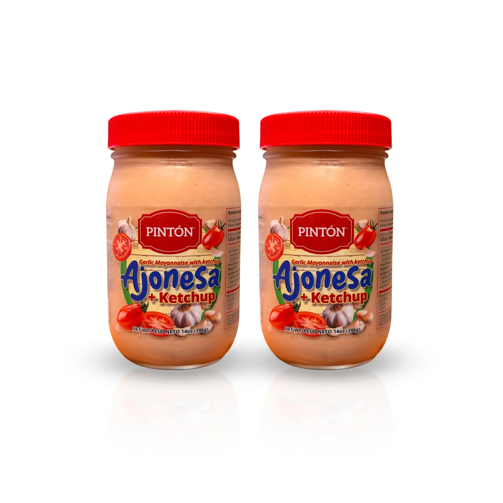 Pintón Mayoketchup – (PACK2) Creamy Garlic Ajonesa & Tangy Tomato Blend (Ahorra más)