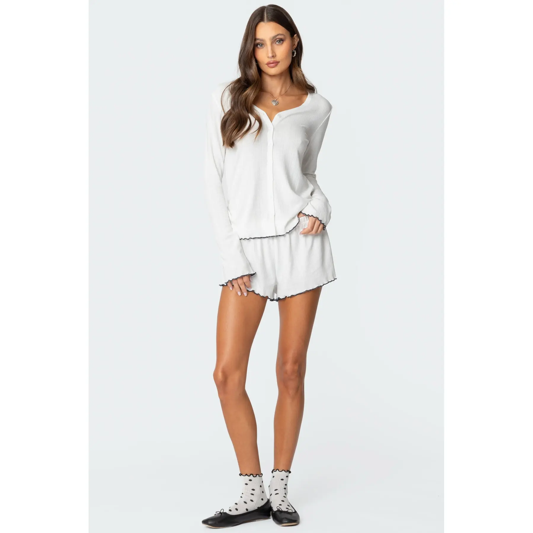 Chelsey Pointelle Shorts