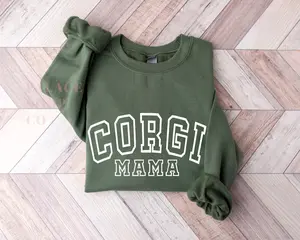 Corgi Mom Sweatshirt, Corgi Mama gift, Corgi Gift