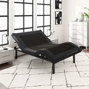 Allewie Txl/Full/Queen/King Adjustable Bed Frame with New Generation Motor, Wireless Remote, Head and Foot Incline, Intelligent Sleep Aid, Zero-Gravity, High Weight Capacity, Basic/Upholstered,#TikTokShopBacktoSchool